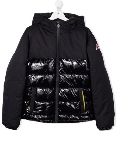 Invicta Teen Panelled Padded Jacket In Blue