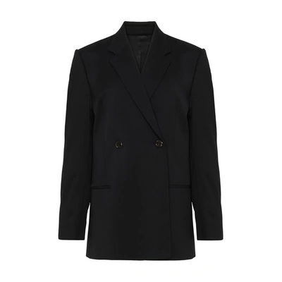 Shop Totême Oversized Blazer In Black