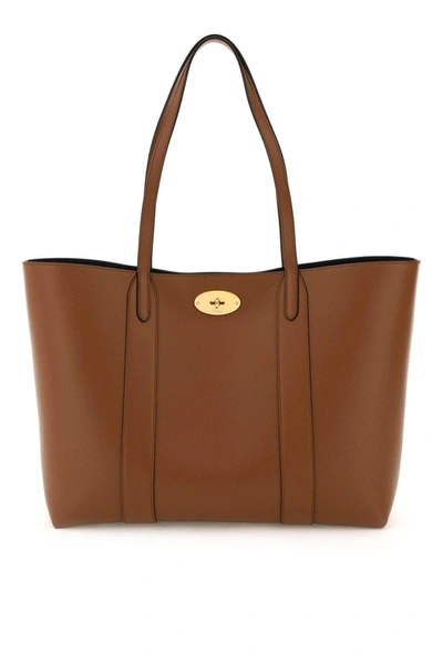 Shop Mulberry Bayswater Tote Bag In Brown