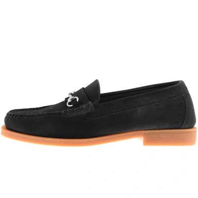 Shop Gh Bass Weejun Lincoln Suede Loafers Navy