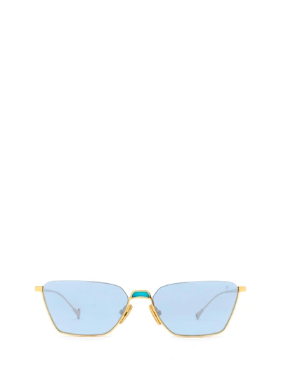 Shop Eyepetizer Kanda Gold Sunglasses