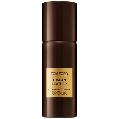 Shop Tom Ford All'over Body Spray Tuscan Leather 150 ml In White