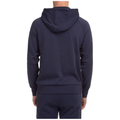 Shop Michael Kors Men's Hoodie Sweatshirt Sweat In Blue
