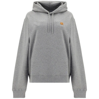 Shop Kenzo Men's Hoodie Sweatshirt Sweat  Tiger Crest In Grey