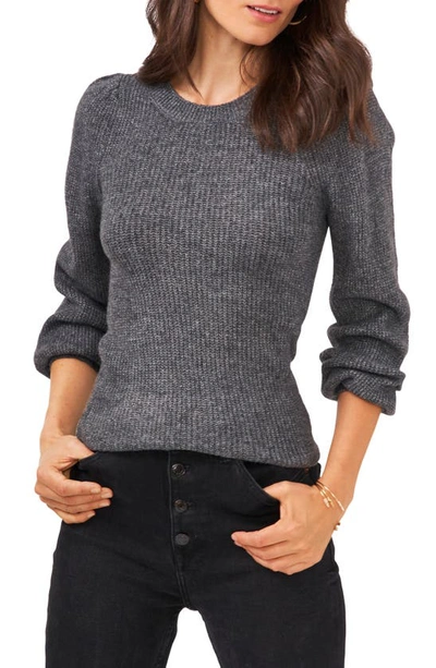 Shop 1.state Balloon Sleeve Sweater In Medium Heather Grey