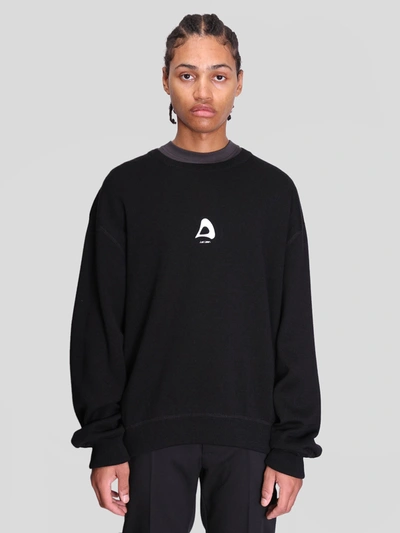 Shop Affxwrks Audial Logo Knit In Black