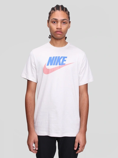 Shop Nike Futura Icon T-shirt In Light Bone/blue
