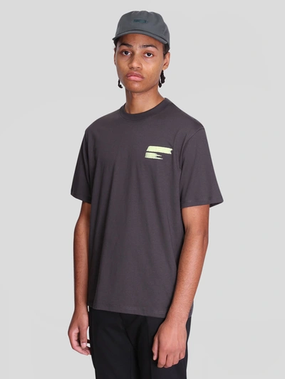Shop Affxwrks Reverb Standardised Logo T-shirt In Soft Black