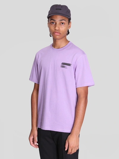 Shop Affxwrks Reverb Standardised Logo T-shirt In Soft Violet
