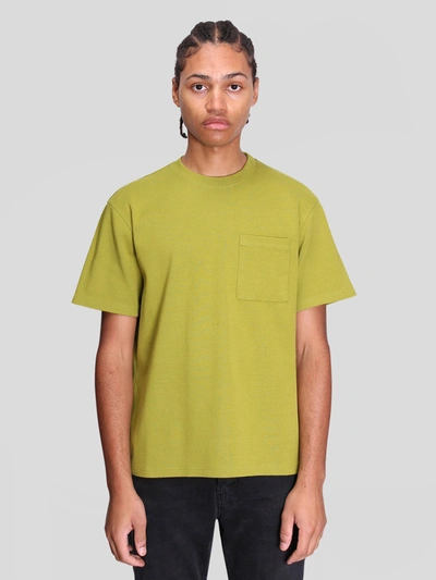 Shop Affxwrks Standard Logo Pocket T-shirt In Pulse Green