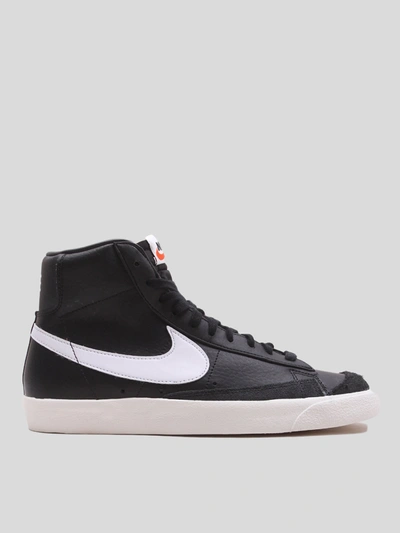 Shop Nike Blazer Mid 77 Vintage In Black/white