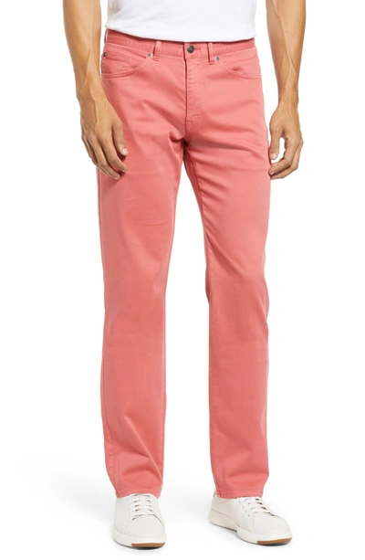 Shop Peter Millar Ultimate Stretch Sateen Five-pocket Pants In Cred