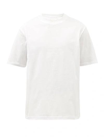 Studio Nicholson Short Sleeve T Shirt White Cotton Crewneck T 