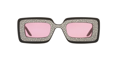 Shop Gucci Woman Sunglass Gg0974s In Pink