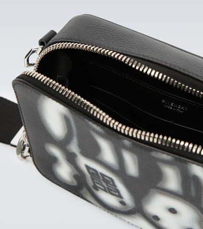 Shop Givenchy Antigona U Camera Bag In Black/white