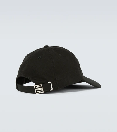 Shop Givenchy Cotton-blend 4g Cap In Black