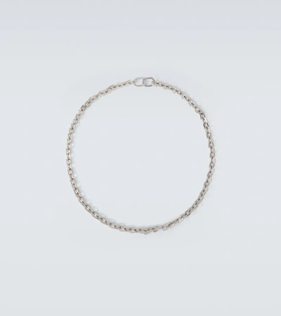 Shop Givenchy G-link Silver-tone Necklace In Silvery