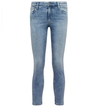 Shop Ag Prima Crop Mid-rise Skinny Jeans In 26yski