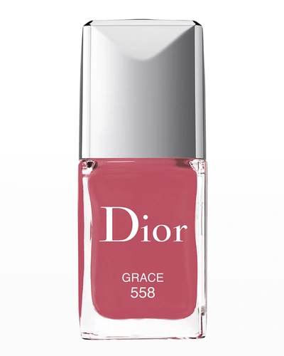 Shop Dior Vernis Couture Color, Gel Shine Long Wear Nail Lacquer In 558 Grace