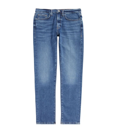 Shop Frame Slim L'homme Degradable Jeans In Blue