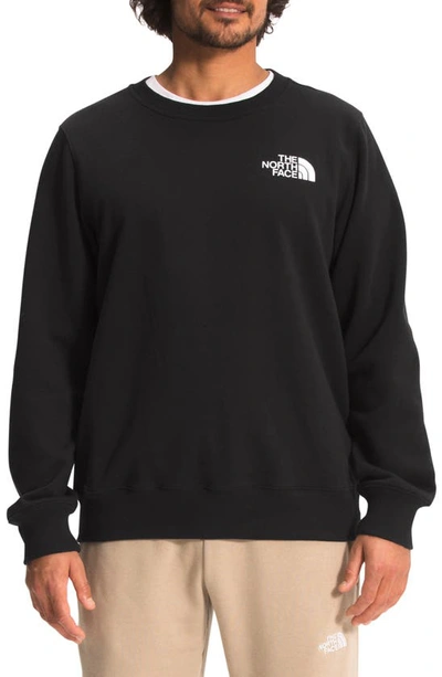 Shop The North Face Box Graphic Sweatshirt In Tnf Black