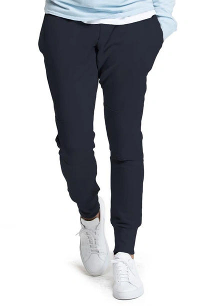 Shop Swet Tailor Joggers In Navy