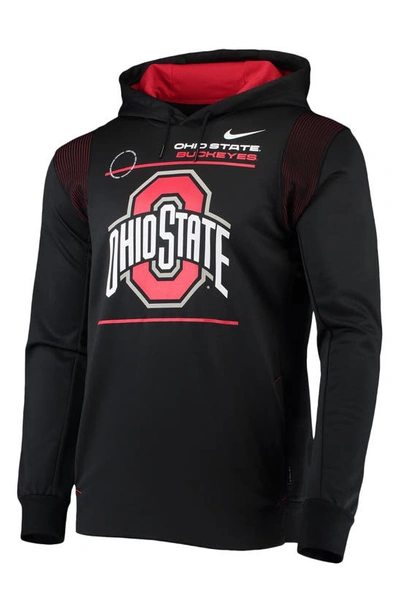 Shop Nike Black Ohio State Buckeyes 2021 Player Sideline Performance Hoodie