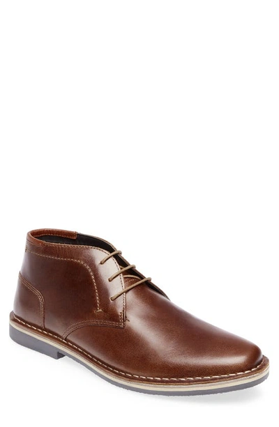 Steve Madden 'harken' Leather Chukka Boot In Cognac