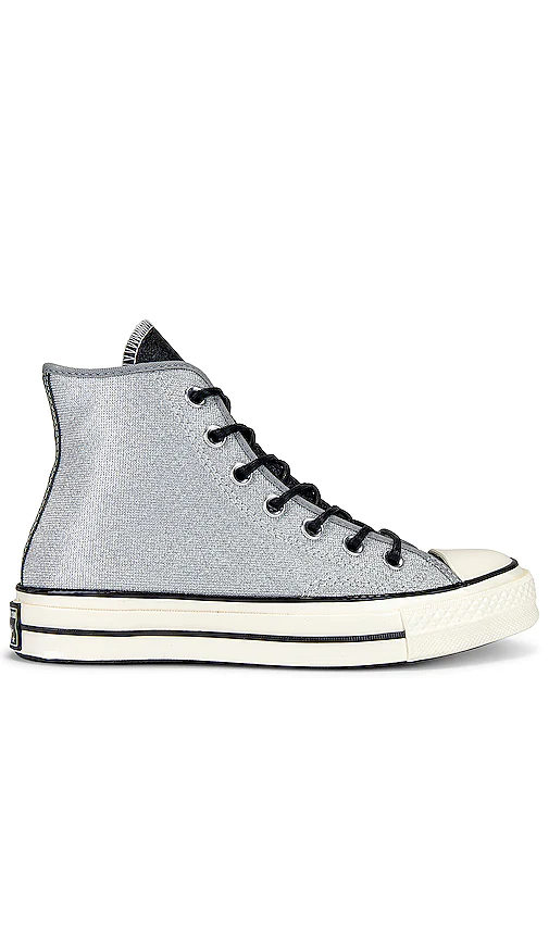 black and white color block converse
