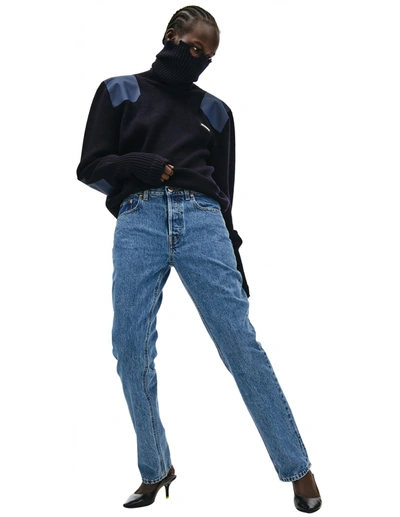 Shop Vetements Blue Skinny Jeans