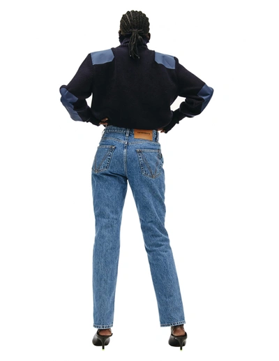 Shop Vetements Blue Skinny Jeans