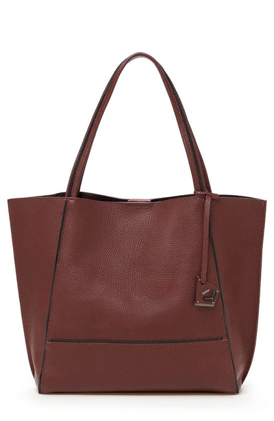 Shop Botkier Soho Leather Tote In Malbec