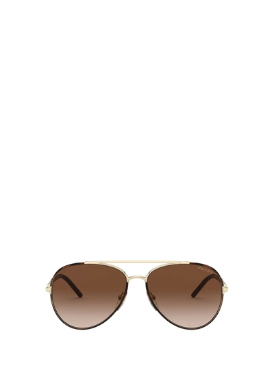 Shop Prada Eyewear Sunglasses In Havana