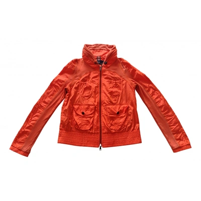 Pre-owned Marc Cain Jacket In Orange