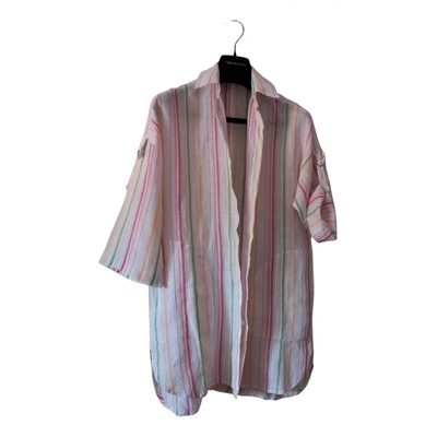 Pre-owned Marella Linen Shirt In Multicolour