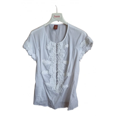 Pre-owned Dondup Shirt In White