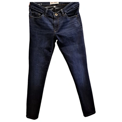 Pre-owned Dl1961 Slim Jeans In Blue