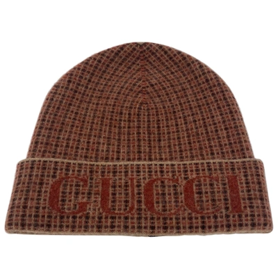 Pre-owned Gucci Wool Beanie In Multicolour