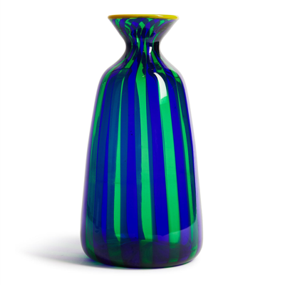 Shop La Doublej Bottiglia Vase (liscio) In Blu/verde