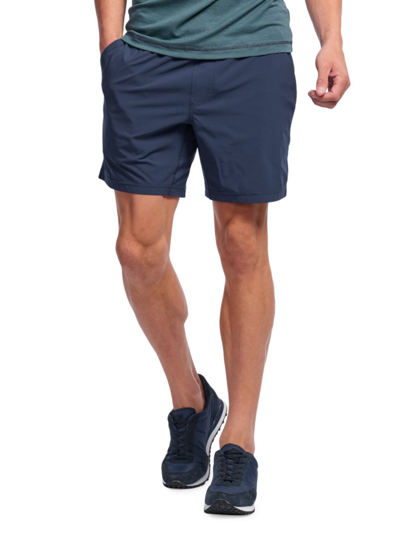 Shop Rhone Men's 7" Mako Shorts In Navy