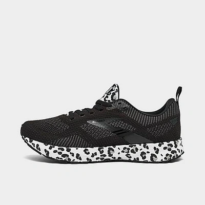 Shop Brooks Women's Revel 5 Running Shoes In Black/white/silver