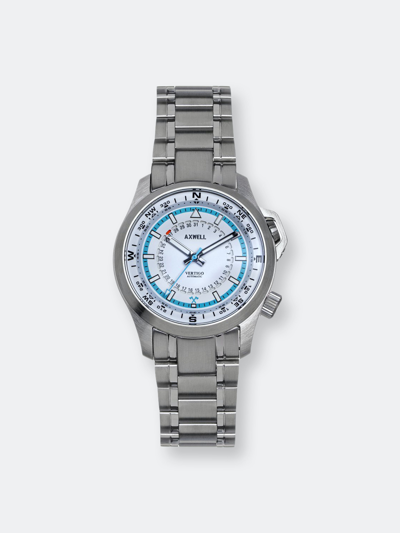 Shop Axwell Vertigo Bracelet Watch W/date In White