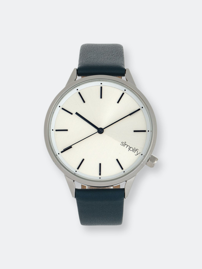 Shop Simplify The 6700 Series Strap Watch In Grey