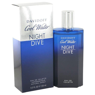 Shop Davidoff Cool Water Night Dive By  Eau De Toilette Spray 4.2 oz For Men