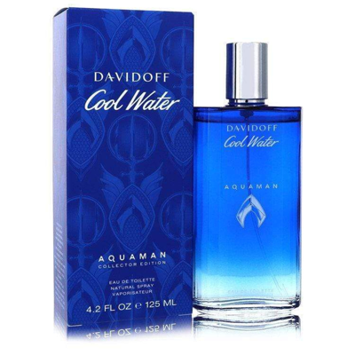 Shop Davidoff Cool Water Aquaman By  Eau De Toilette Spray 4.2 oz For Men