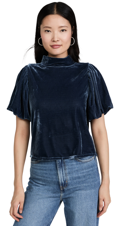 Shop Free People Claudia Tee In Outerspace