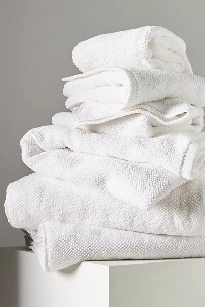 Shop Kassatex Assisi Towel Collection By  In White Size Hand Towel