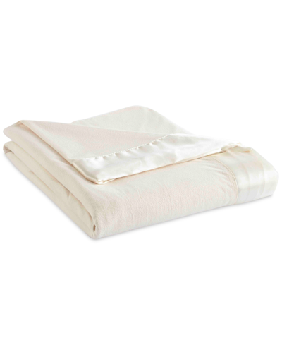 Shop Shavel Micro Flannel All Seasons Year Round Sheet Twin Size Blanket In Ivory