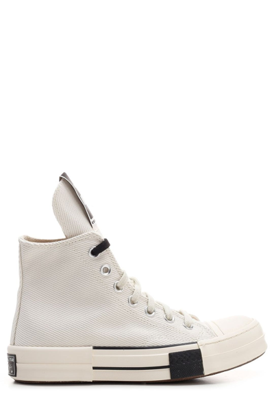 Shop Rick Owens Drkshdw X Converse 70s High Top Sneakers In White