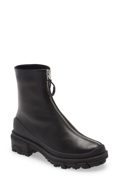 Shop Rag & Bone Shiloh Sport Zip Leather Boot In Black